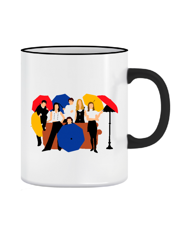 Puodelis Friends umbrella